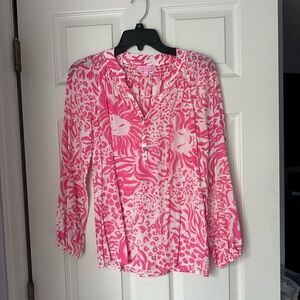Lilly Pulitzer Elsa Silk Top